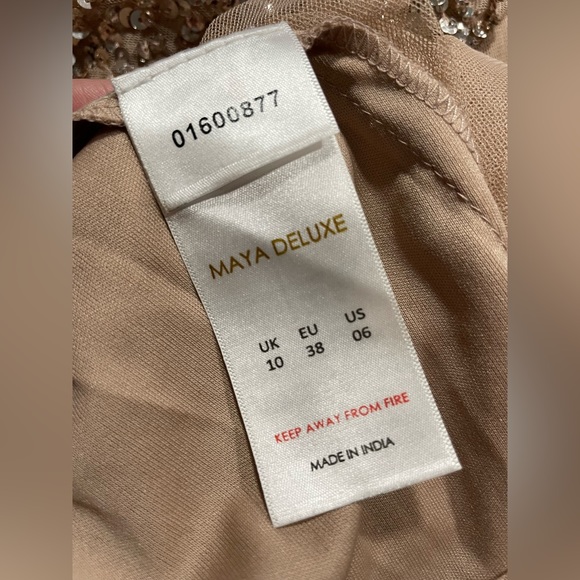 Maya Deluxe Dresses Maya Deluxe Womens Rose Gold Size 6 Formal